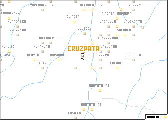 map of Cruzpata