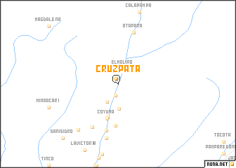 map of Cruz Pata