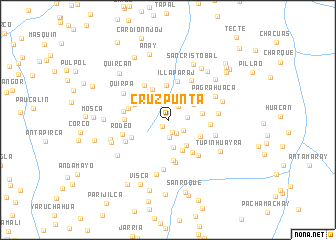 map of Cruz Punta