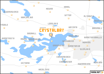 map of Crystal Bay