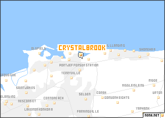 map of Crystal Brook