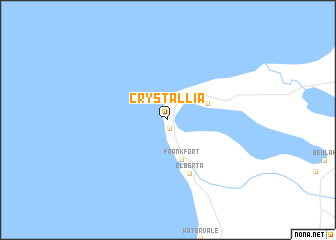 map of Crystallia