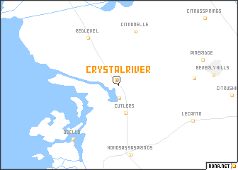 map of Crystal River