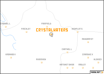 map of Crystal Waters