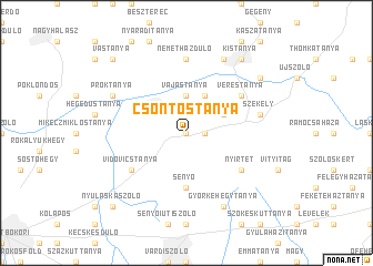 map of Csontostanya