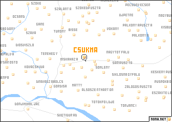 map of Csukma