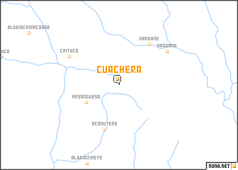 map of Cuachera