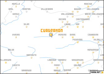 map of Cuadramón