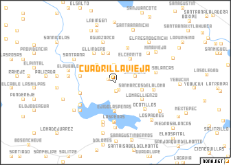 map of Cuadrilla Vieja