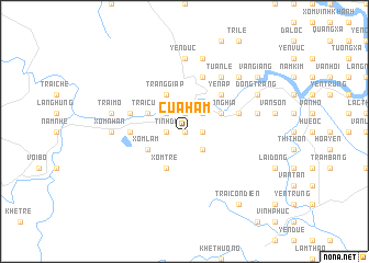 map of Cửa Hàm