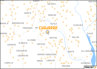 map of Cuajarón