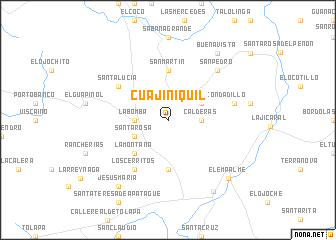 map of Cuajiniquil