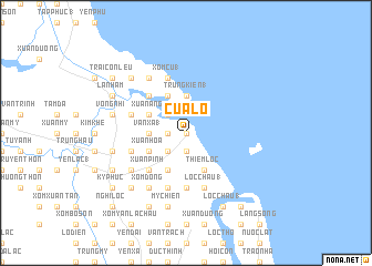 map of Cửa Lô