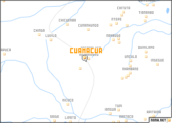 map of Cuamacua