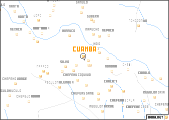 map of Cuamba