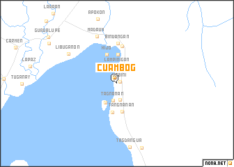 map of Cuambog