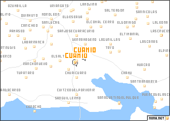 map of Cuamio