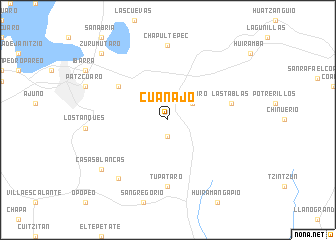 map of Cuanajo