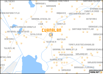 map of Cuanalan