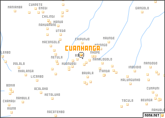 map of Cuanhanga