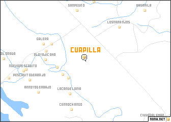 map of Cuapilla
