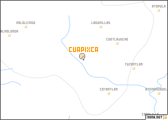 map of Cuapixca