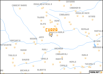 map of Cuara