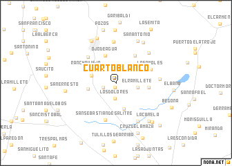 map of Cuarto Blanco