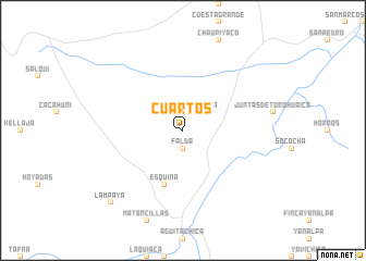 map of Cuartos
