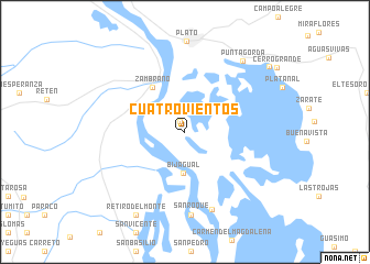 map of Cuatro Vientos