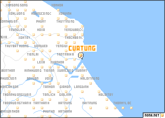 map of Cửa Tùng