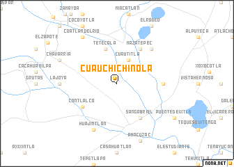 map of Cuauchichinola