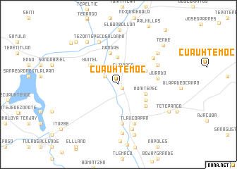 map of Cuauhtémoc