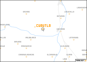 map of Cuautla