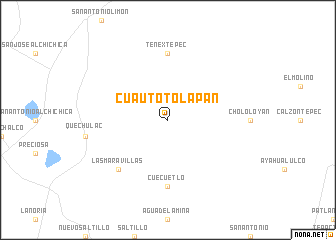 map of Cuautotolapan