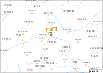 map of Cuavi