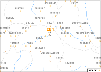 map of Cuá