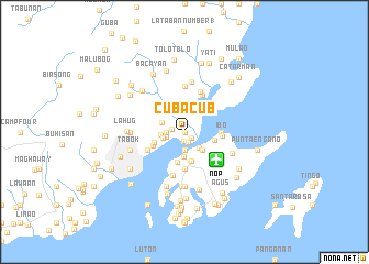 map of Cubacub