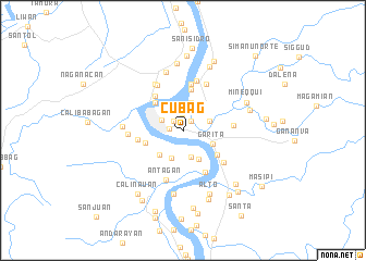 map of Cubag
