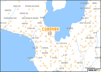 map of Cubamba