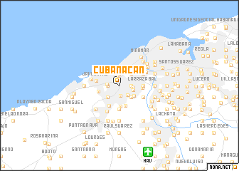 map of Cubanacán