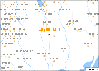 map of Cubanacán