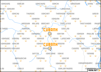 map of Cự Bành