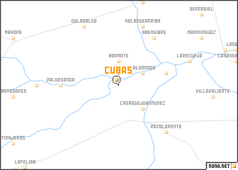 map of Cubas