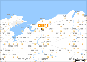 map of Cubas