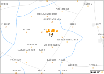 map of Cubas