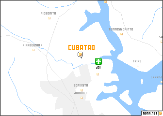 map of Cubatão