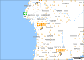 map of Cubay