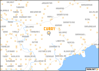 map of Cubay