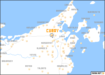 map of Cubay